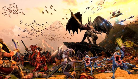 One of Total War: Warhammer 3's grand battles