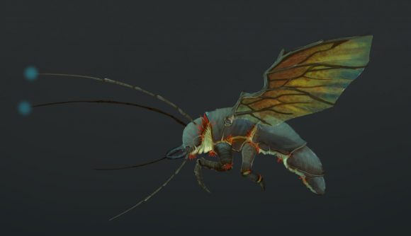 Concept art for a creature to be introduced in Valheim's Mistlands update