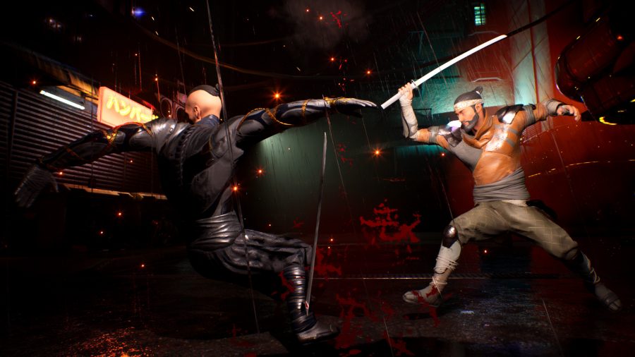Une capture d'écran du combat de katana dans le jeu indépendant, Die by the Blade, qui est présenté à WASD