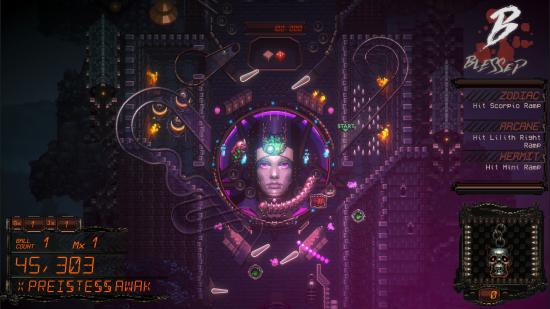 Demon's Tilt Epic free game: a crazy game of occult pinball unfolds