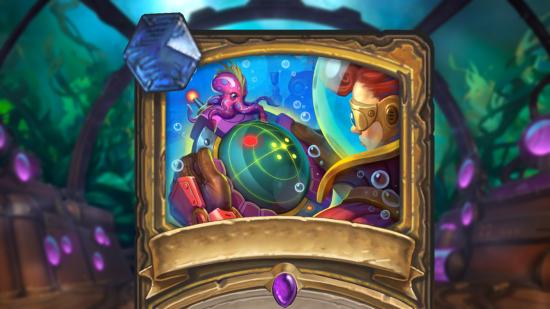 A tease for the upcoming Hearthstone card reveal of Radar Detector