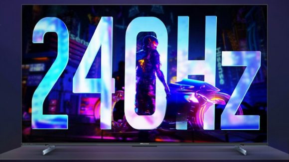 Hisense gaming TV ace with 240Hz on screen