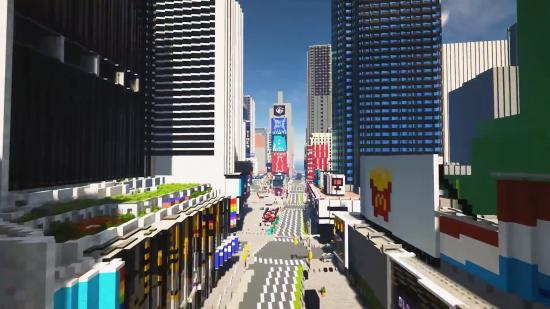 This player-made Minecraft New York recreation will be 1:1
