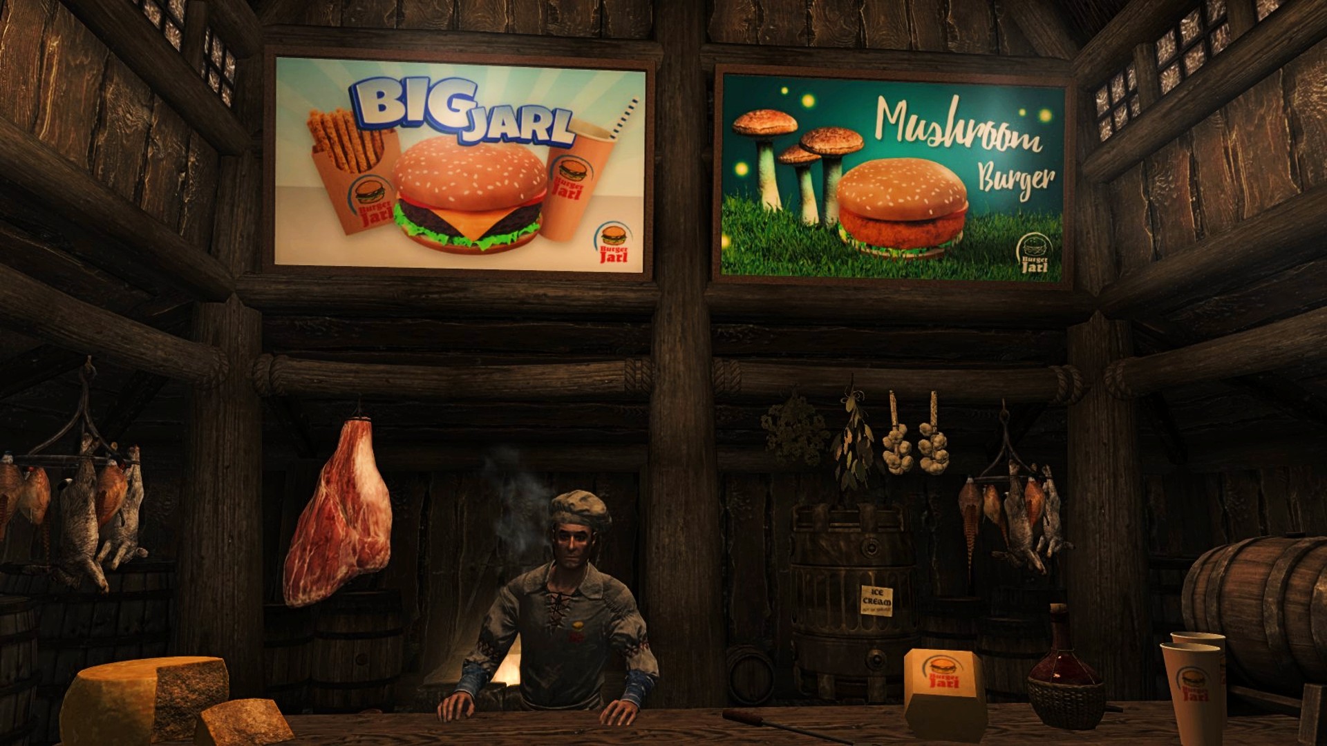 Skyrim mod adds a fast food joint