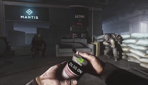 Escape From Tarkov player opens a tin can, revealing Nvidia DLSS is coming