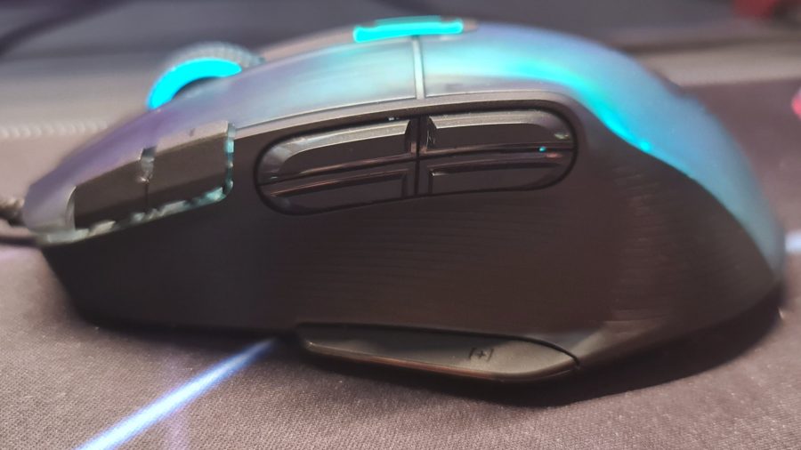 Roccat Kone XP review: the gaming mouse shows off its four side buttons