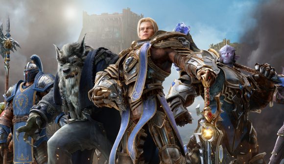 Activision Blizzard diversity: A group of World of Warcraft characters