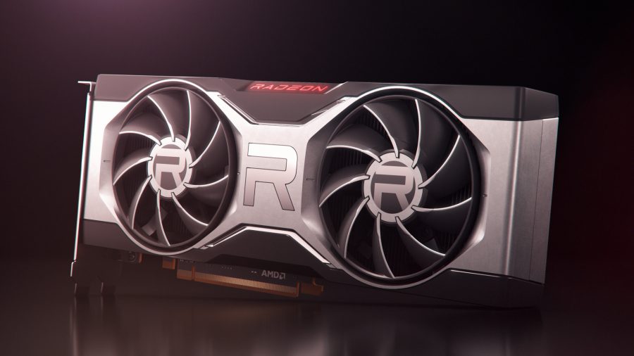An AMD FSR compatible GPU, part of the Radeon RX 6000 series