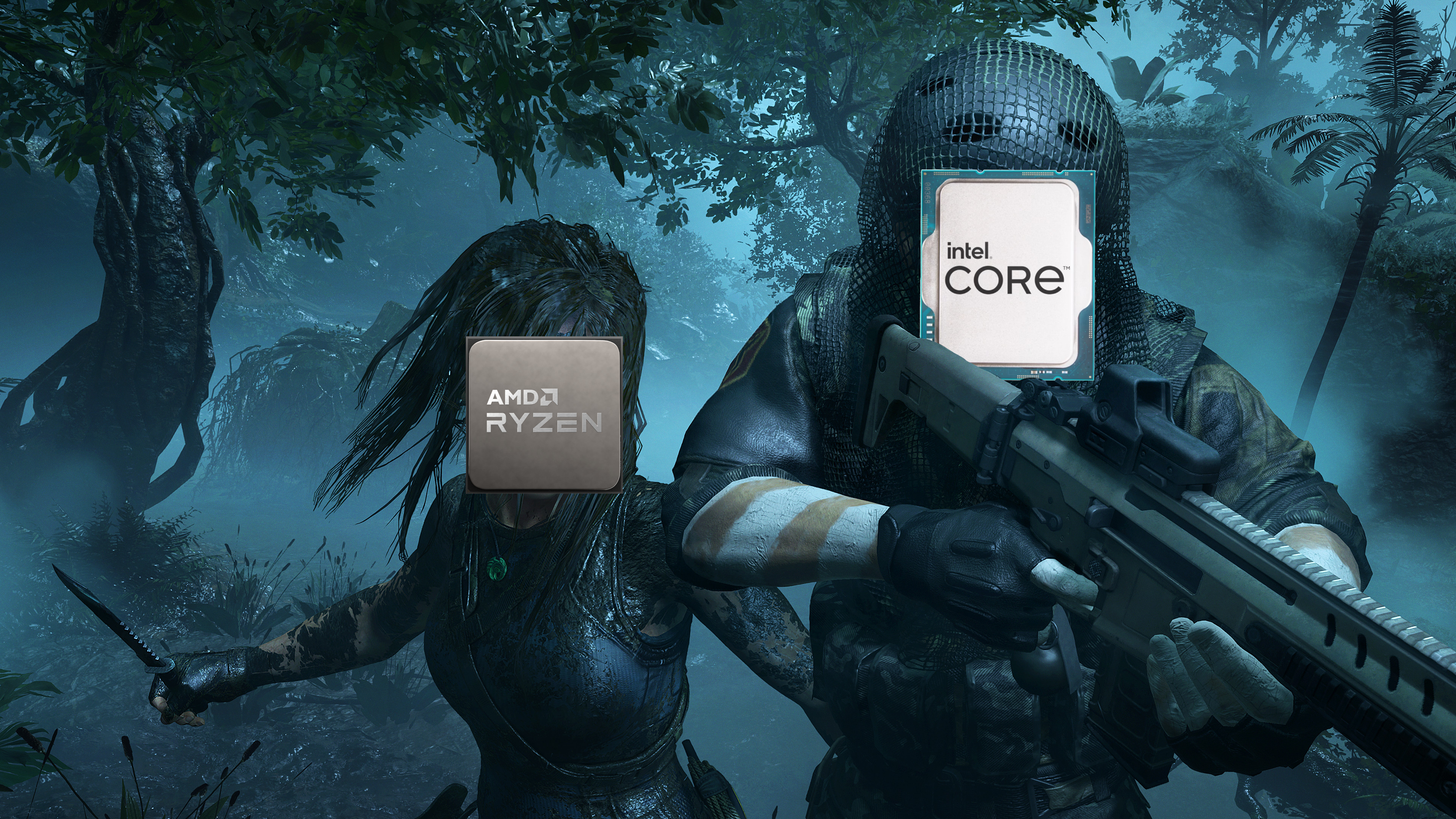 AMD Ryzen 7 5800X3D CPU beats Intel i9-12900KF in Tomb Raider