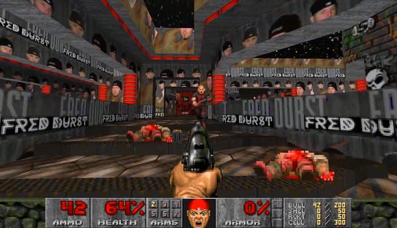 Doom: 1993 Doom with Fred Durst texture mod