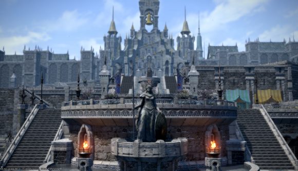 The city stands proud but the FFXIV Housing Lottery bug is making everyone sad