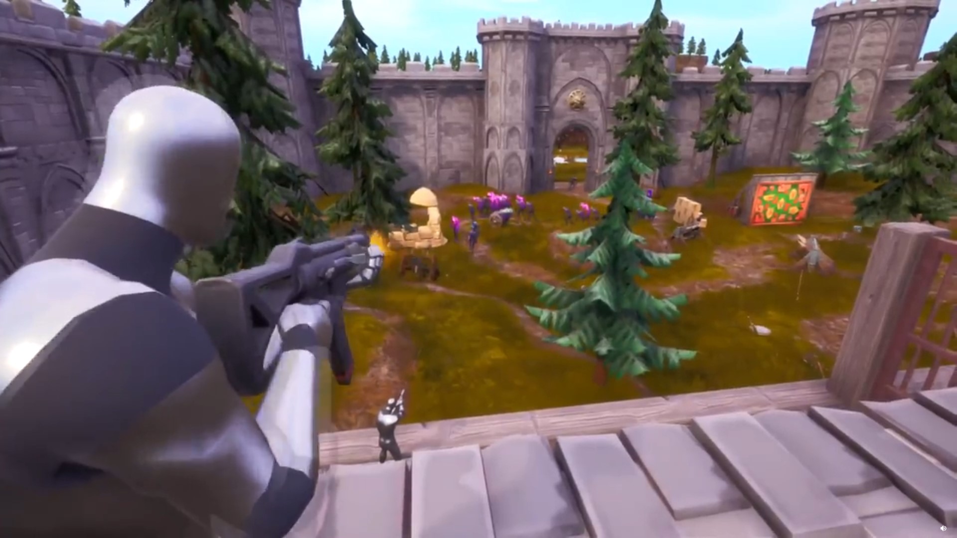 Fortnite tower defence map takes the game back to its roots