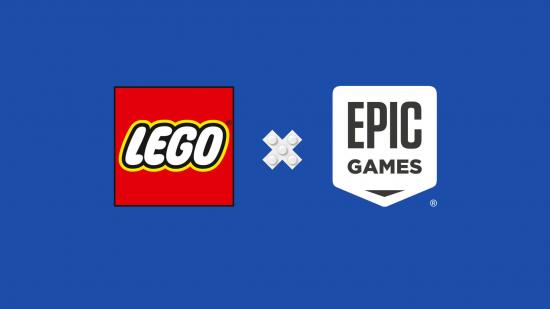 The Lego and Epic logos, as the companies partner on what sounds like Lego Roblox
