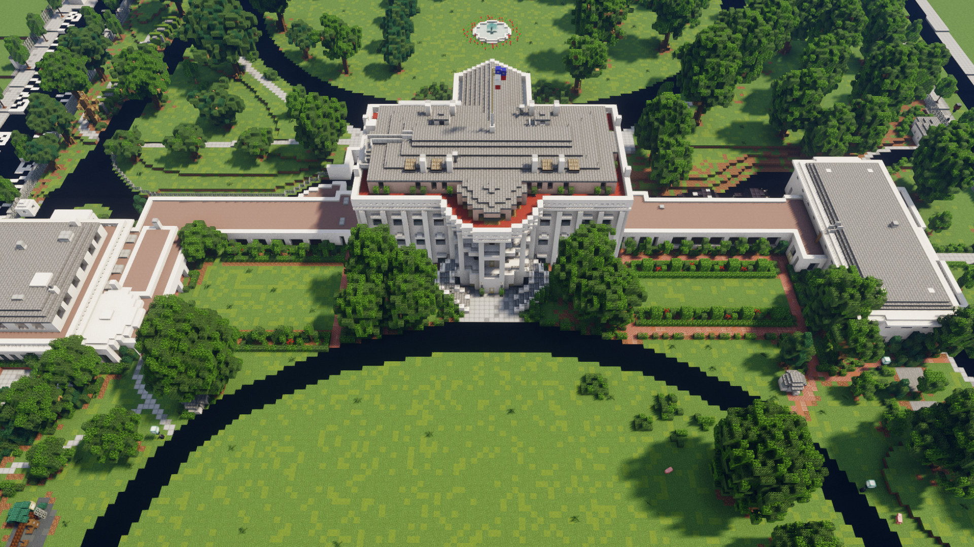 You can explore the White House in Minecraft at 1:1 scale
