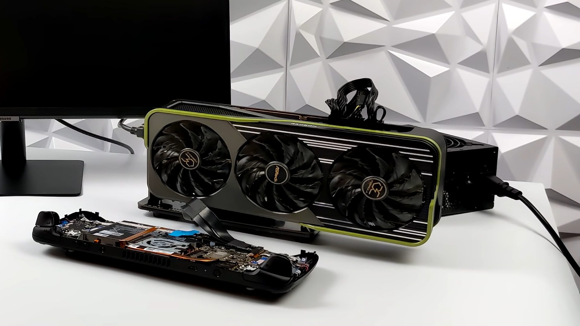 Steam Deck external GPU setup unleashes portable's potential