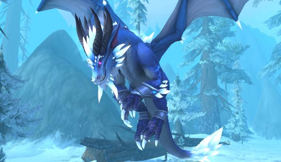 WoW Dragonflight story: An icy dragon