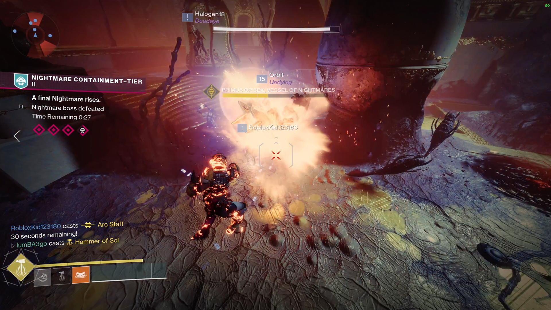 Best Destiny 2 Solar Build: A Titan باستخدام Hammer of Sol Skill