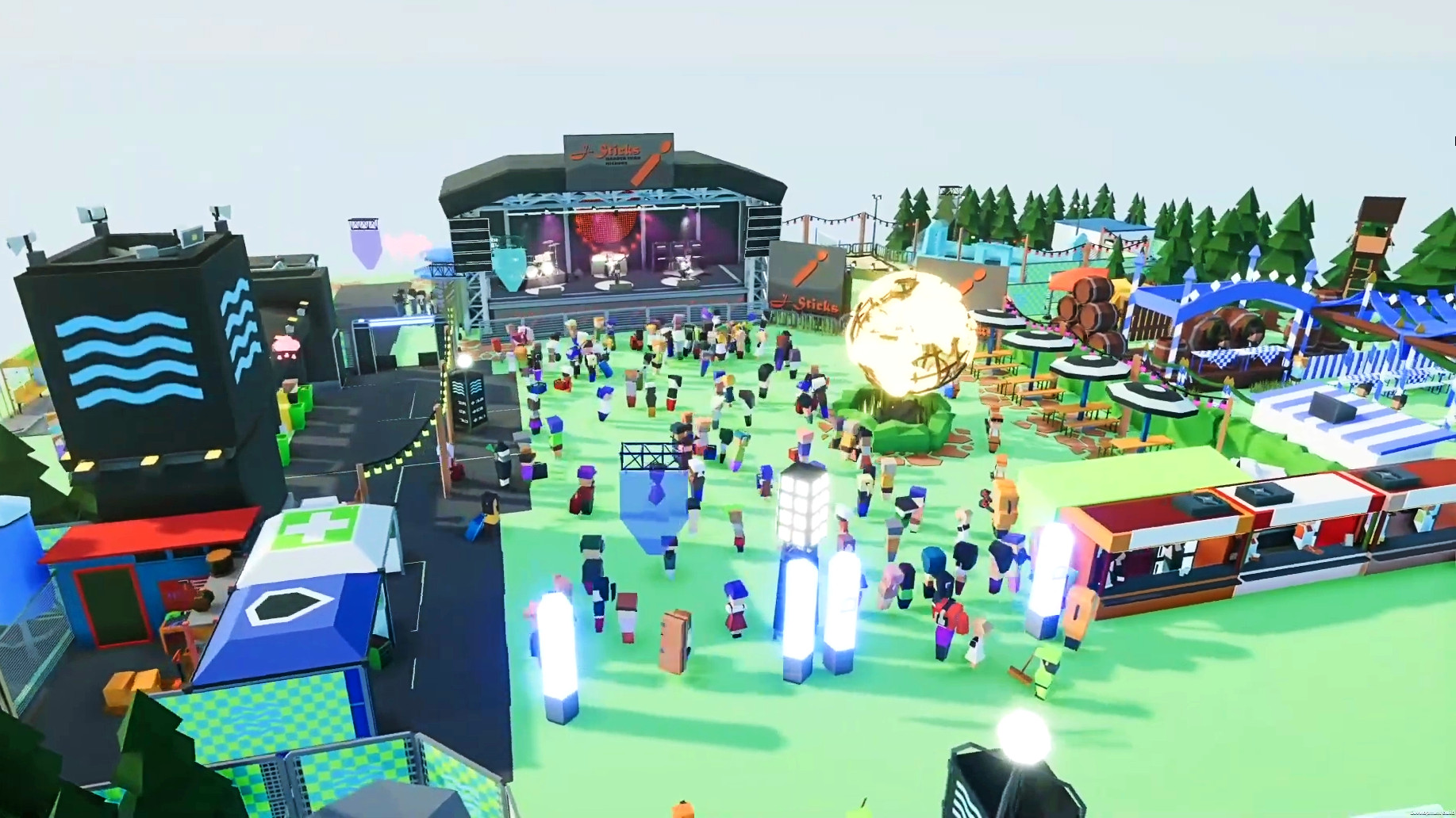 Festival Tycoon takes Planet Coaster to Glastonbury
