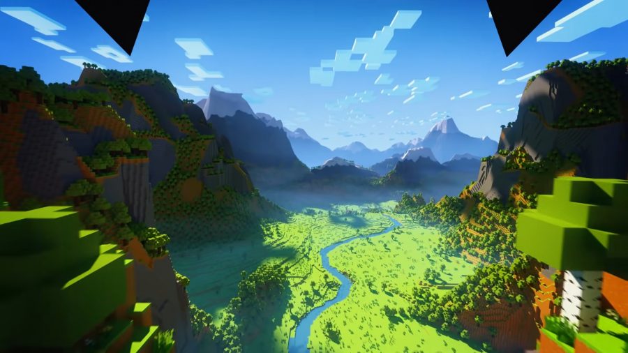 How to download Minecraft - a screenshot shows the beauty of the Minecraft world, which you'll be able to explore once your game is downloaded and installed.