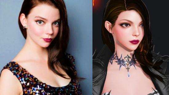 Lost Ark character creation expert recreates famous faces: Anya Taylor-Joy