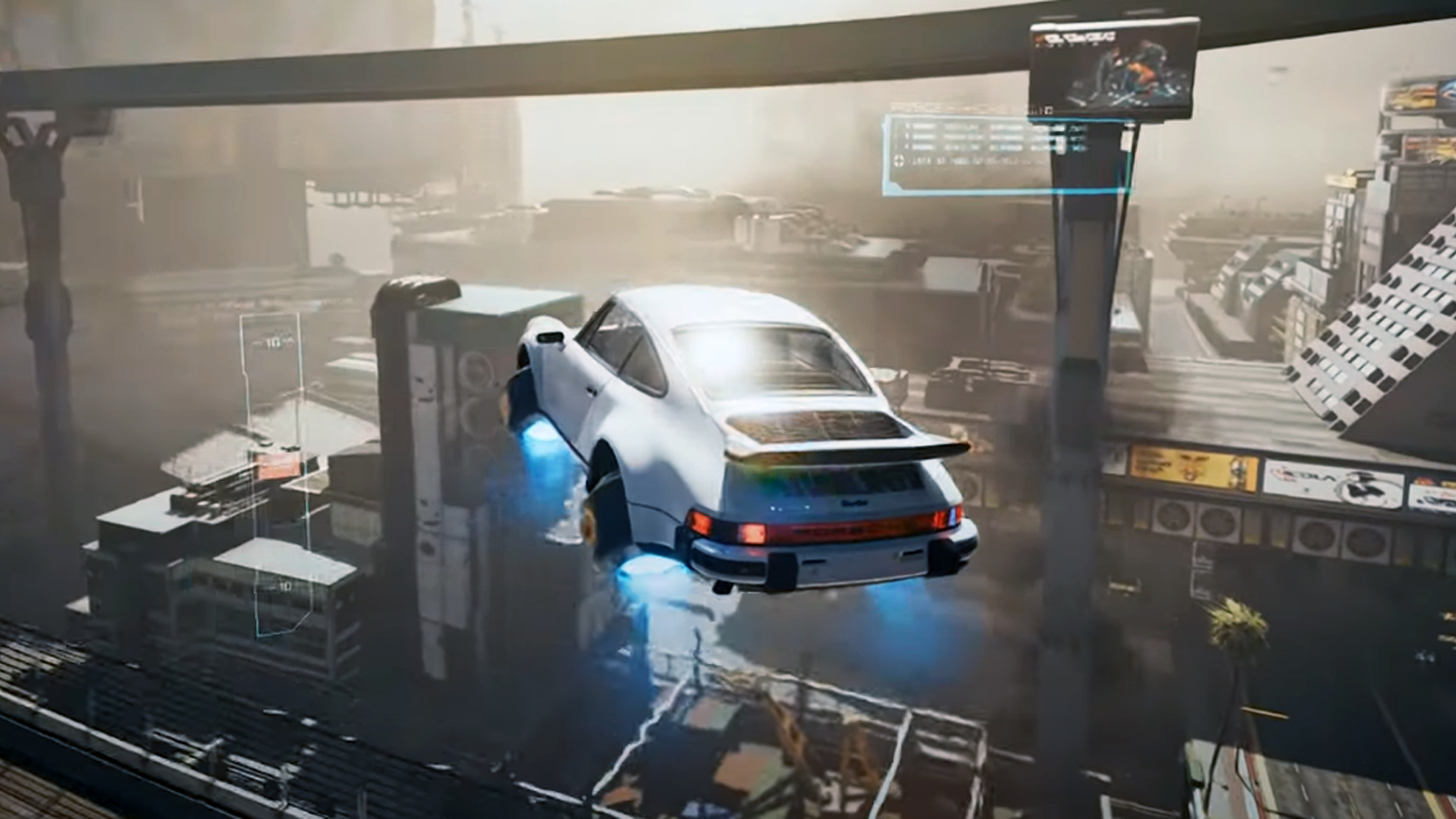 Finally, a Cyberpunk 2077 mod that gives you a flying car