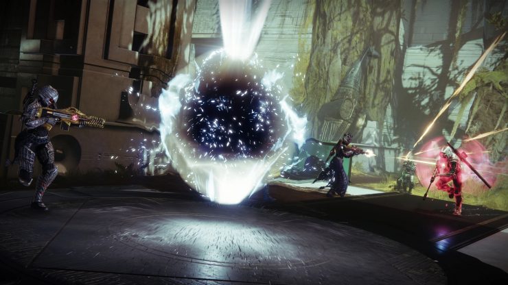 A Fireteam competes for the Spark in a Rift match