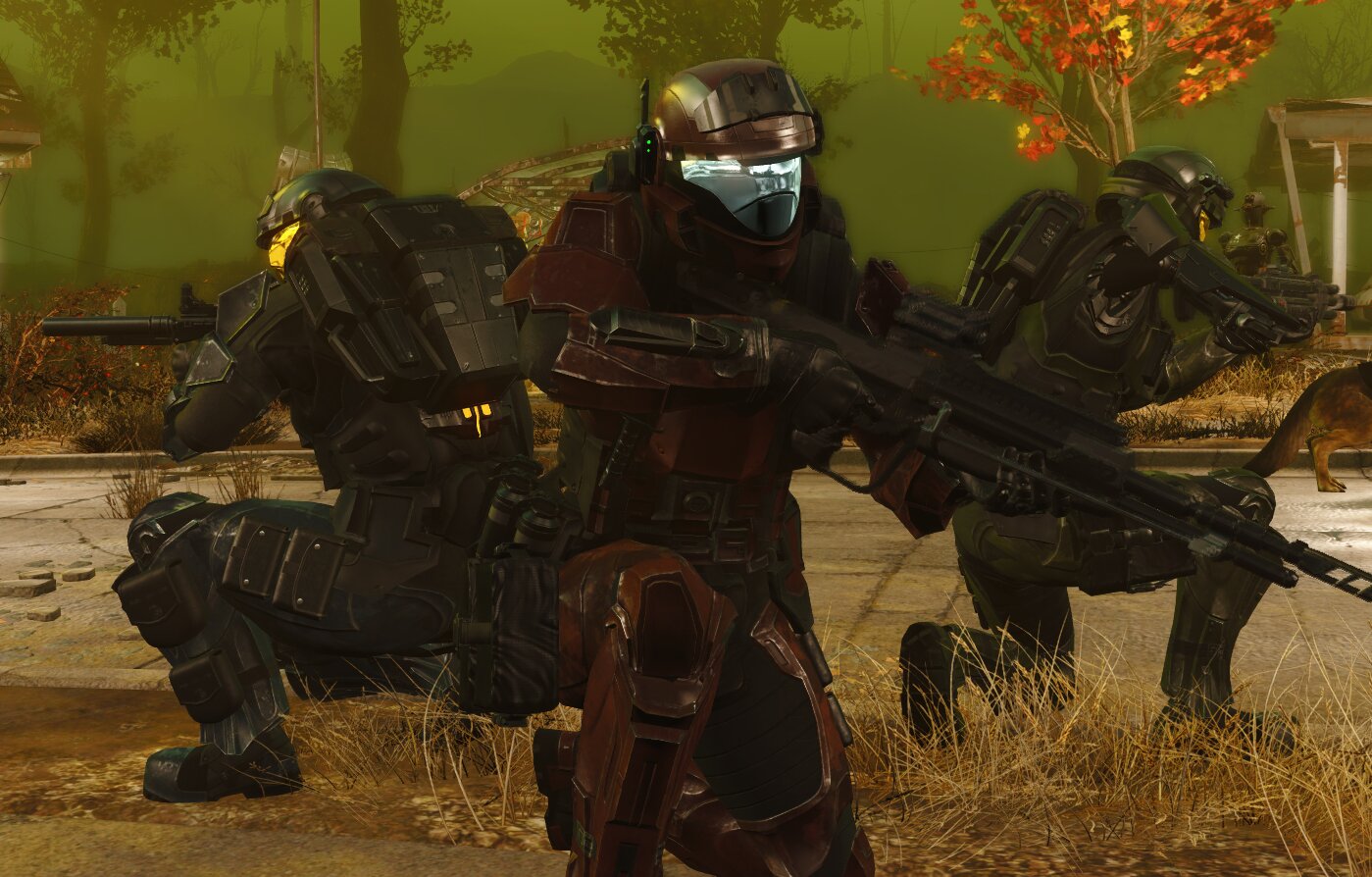 Fallout 4 mod lets you play as a Halo Helljumper