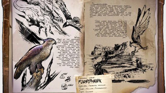 Ark Fjordhawk: Входът на Fjordhawk, взет от Арк