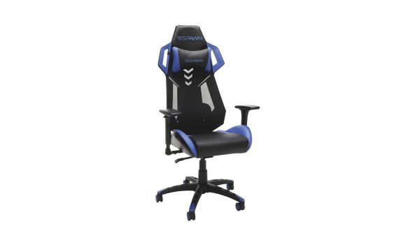 Gaming chairs to match your setup - a blue Respawn gaming chair.