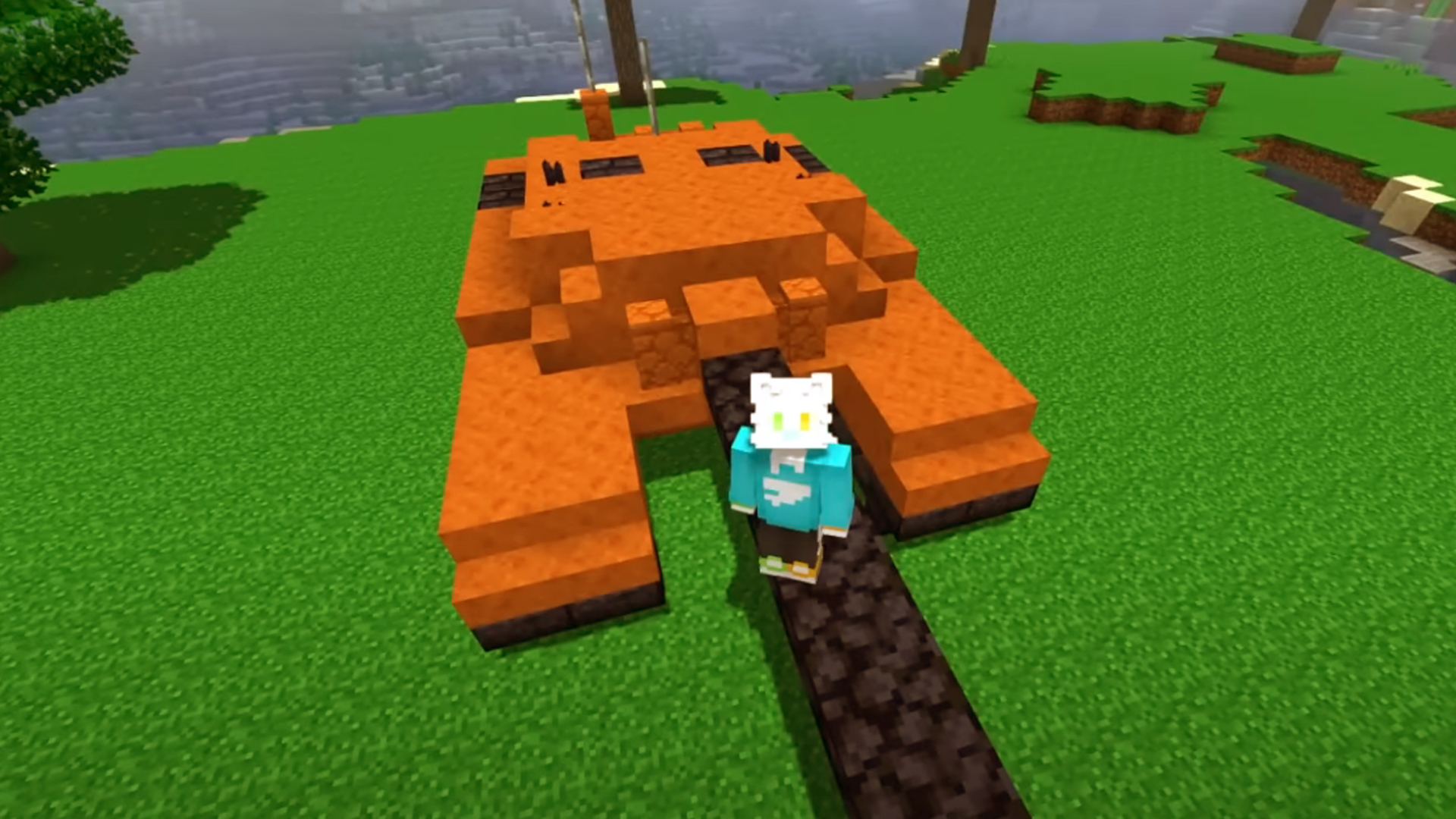 This Minecraft YouTuber built a working tank without mods