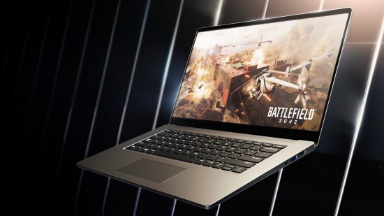 A gaming laptop powered by Nvidia GeForce RTX graphics