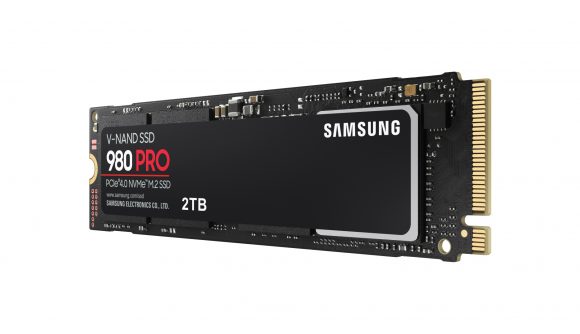 Samsung NVMe SSD, the 980 PRO PCIe.