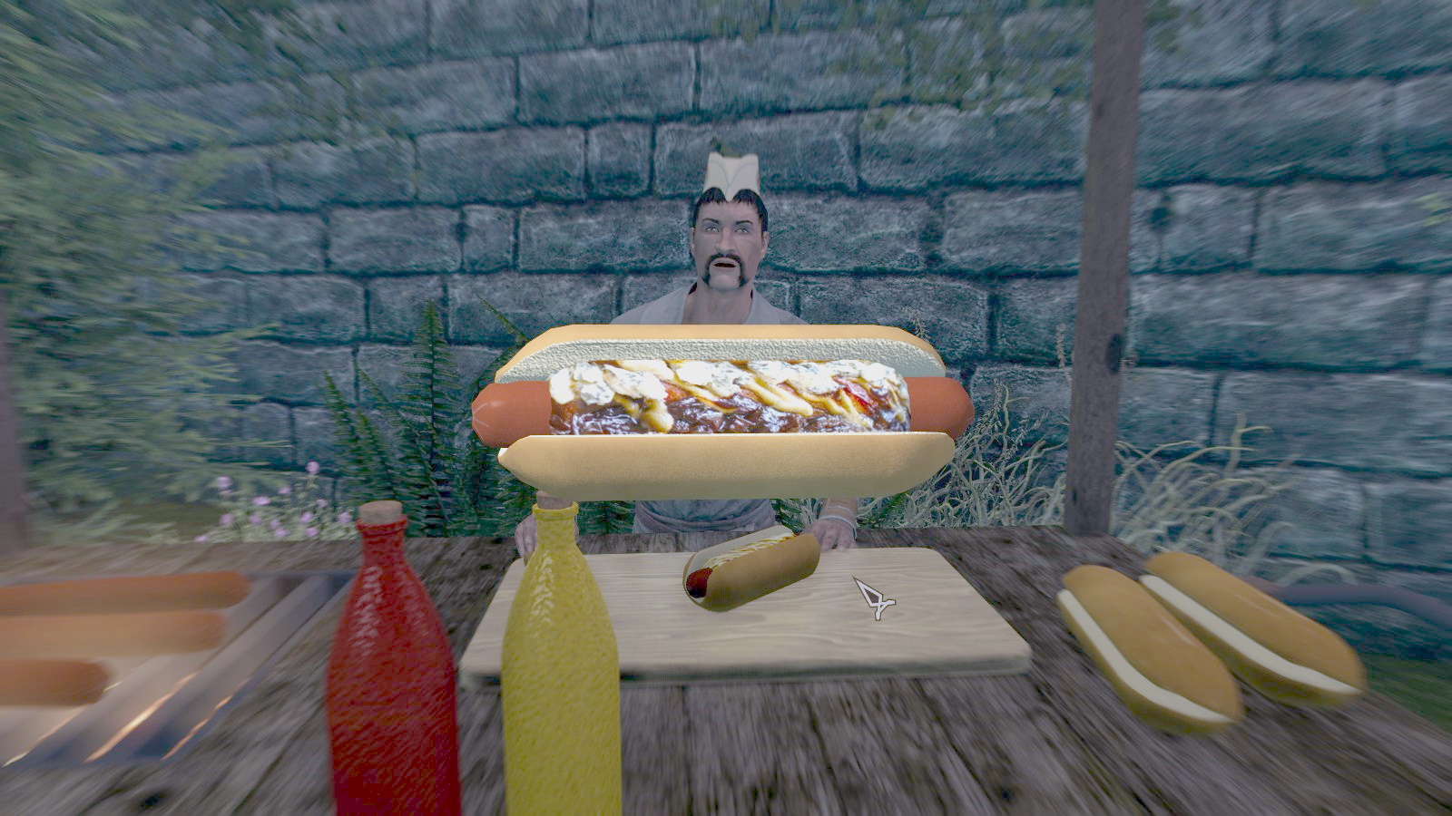 Finally, a Skyrim mod where you can get a good hot dog