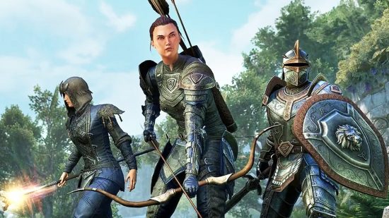 Players stand ready to face the Lost Depths ESO update