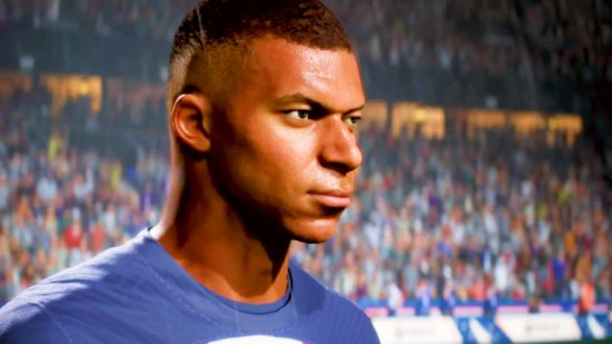 Mbappe from FIFA 23