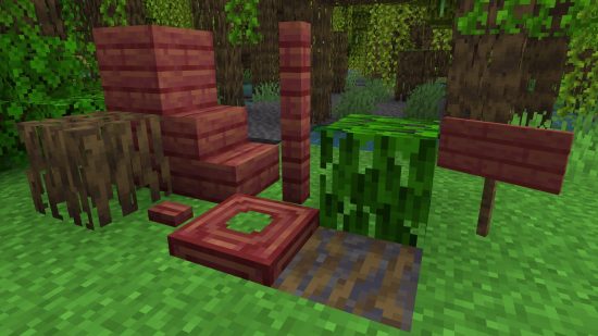Minecraft Mangrove trees: Some of the different things you can make with Mangrove wood