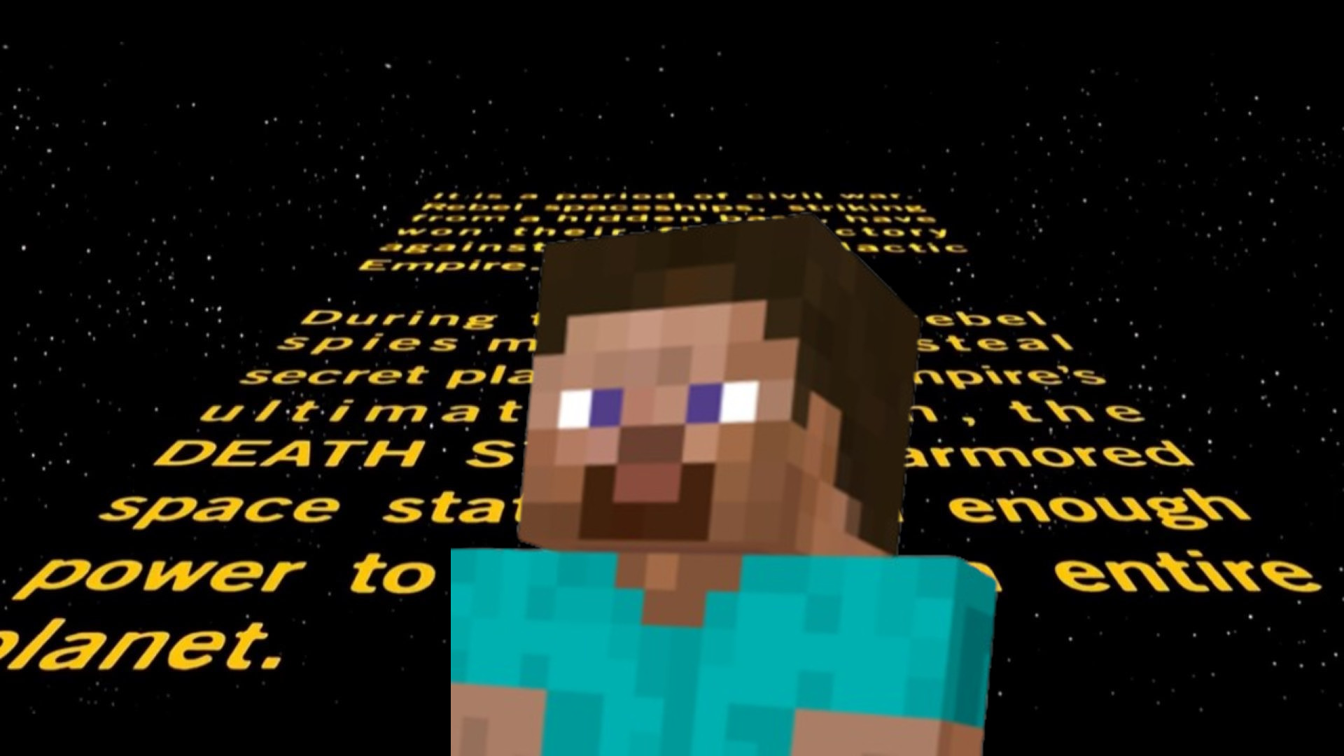 New Star Wars Minecraft mod turns clouds into titles