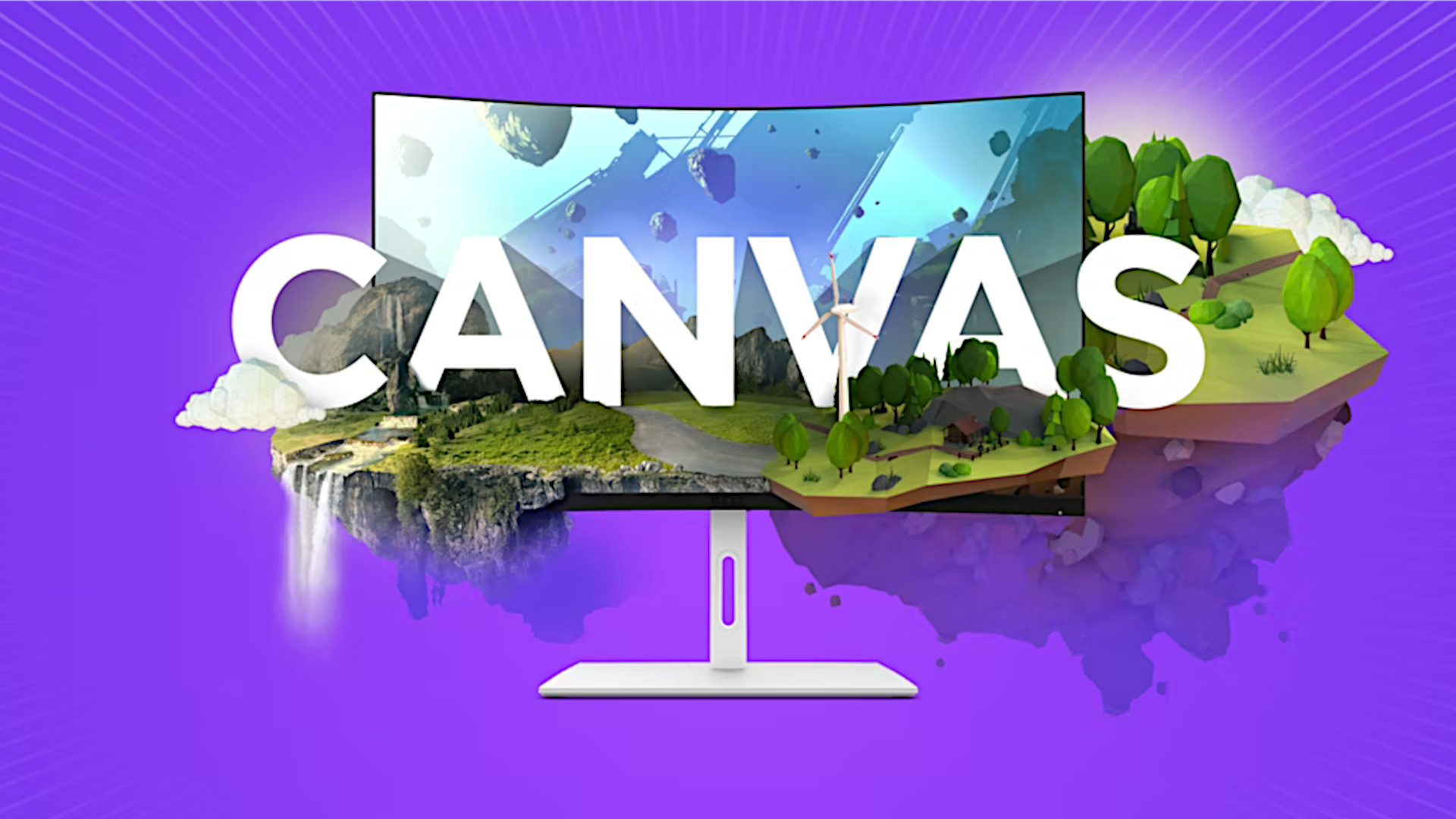 NZXT launches Canvas 1440p 165Hz gaming displays and monitor arms