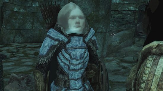 Skyrim mod adds its own modder to the game - a crudely rendered head model of the person who made this mod