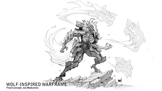 Warframe Wolf Concept - Joe Madureira