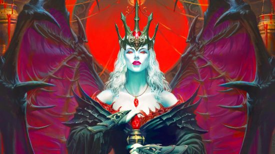 Diablo Immortal whale loses access to PvP: a demon queen from Diablo Immortal stares directly at you