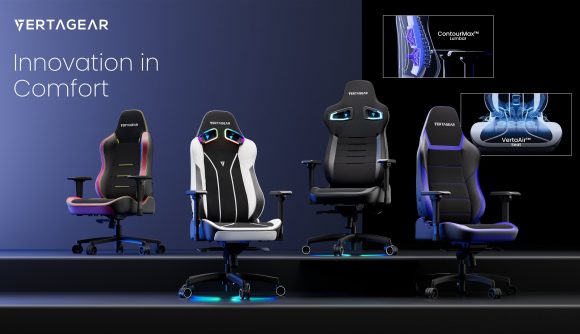 Vertagear gaming chairs promotional image
