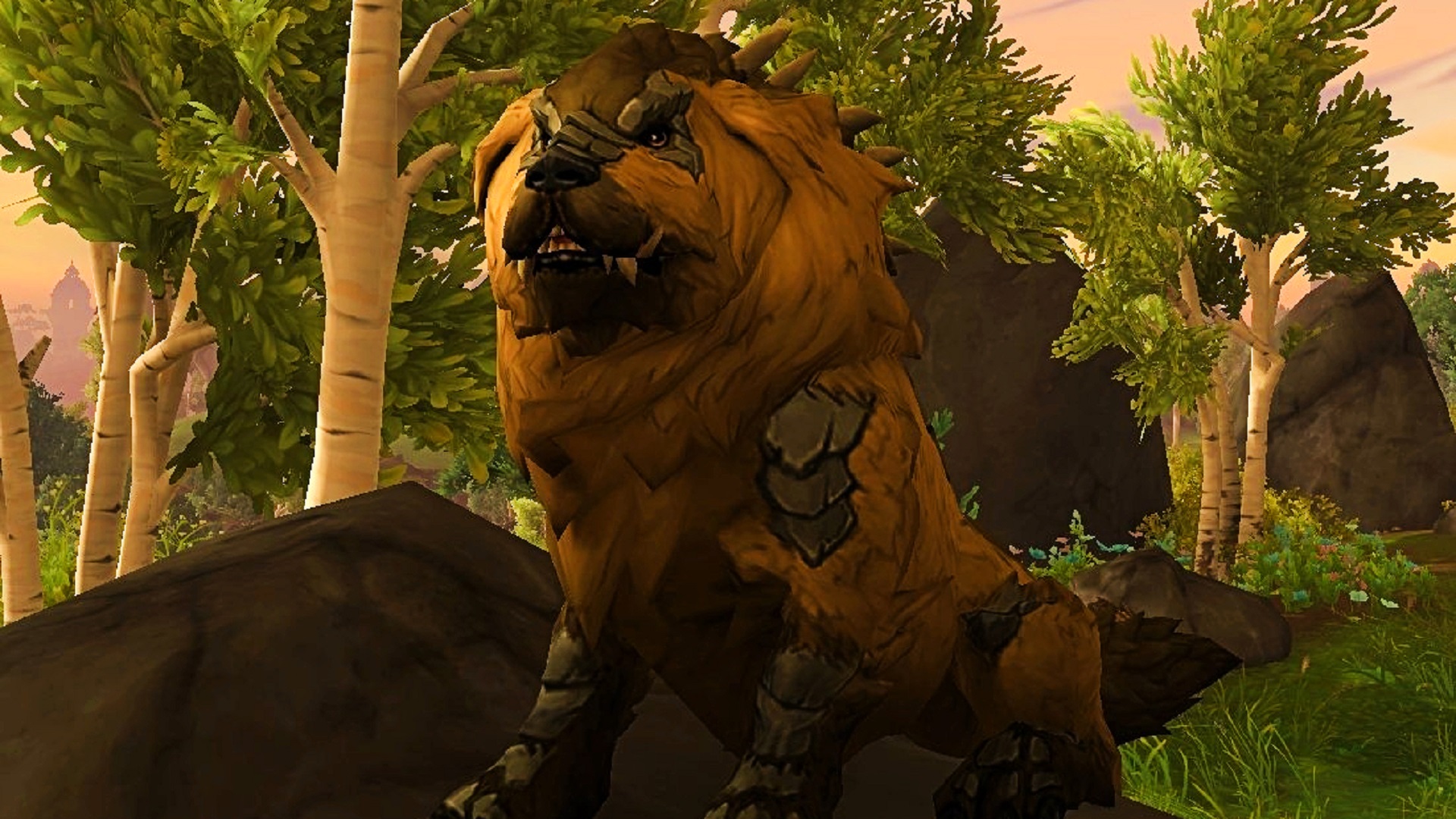 You can pet the dog in World of Warcraft Dragonflight