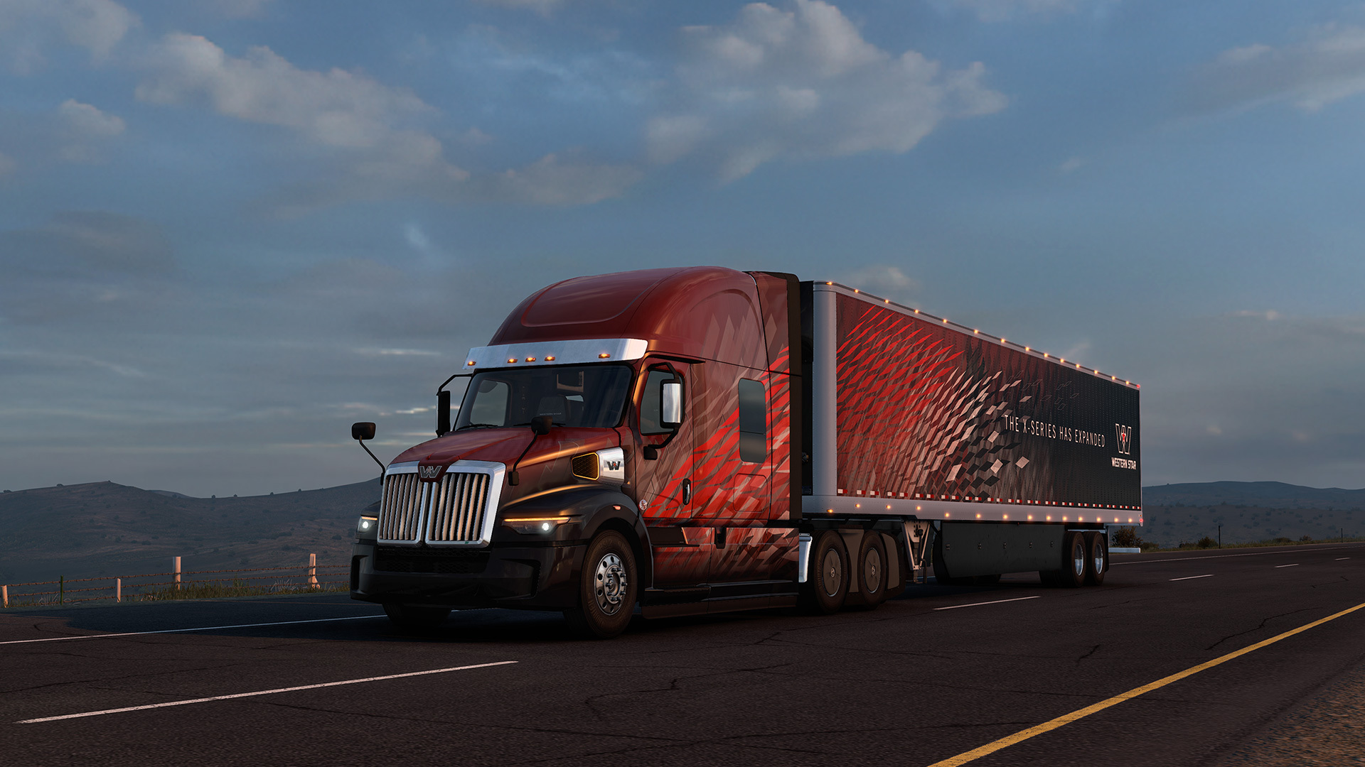 American Truck Simulator adds the new Western Star 57X