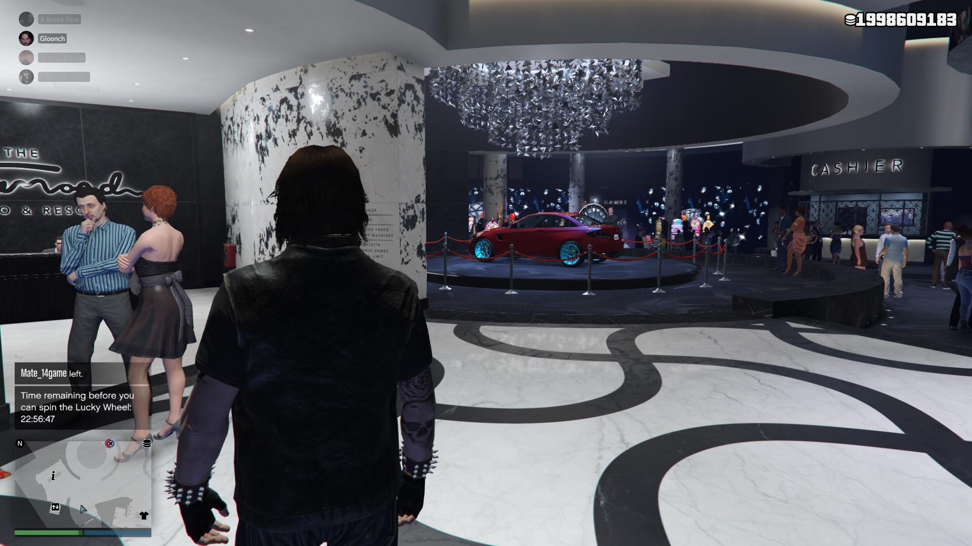 GTA 5 hacks make player a billionaire after retrieving locked account: a player walks into the casino in GTA 5