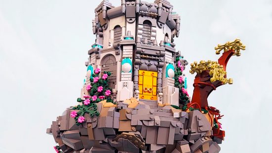 LEGO Elden Ring Walking Mausoleum build - photo and build by HoboSapient