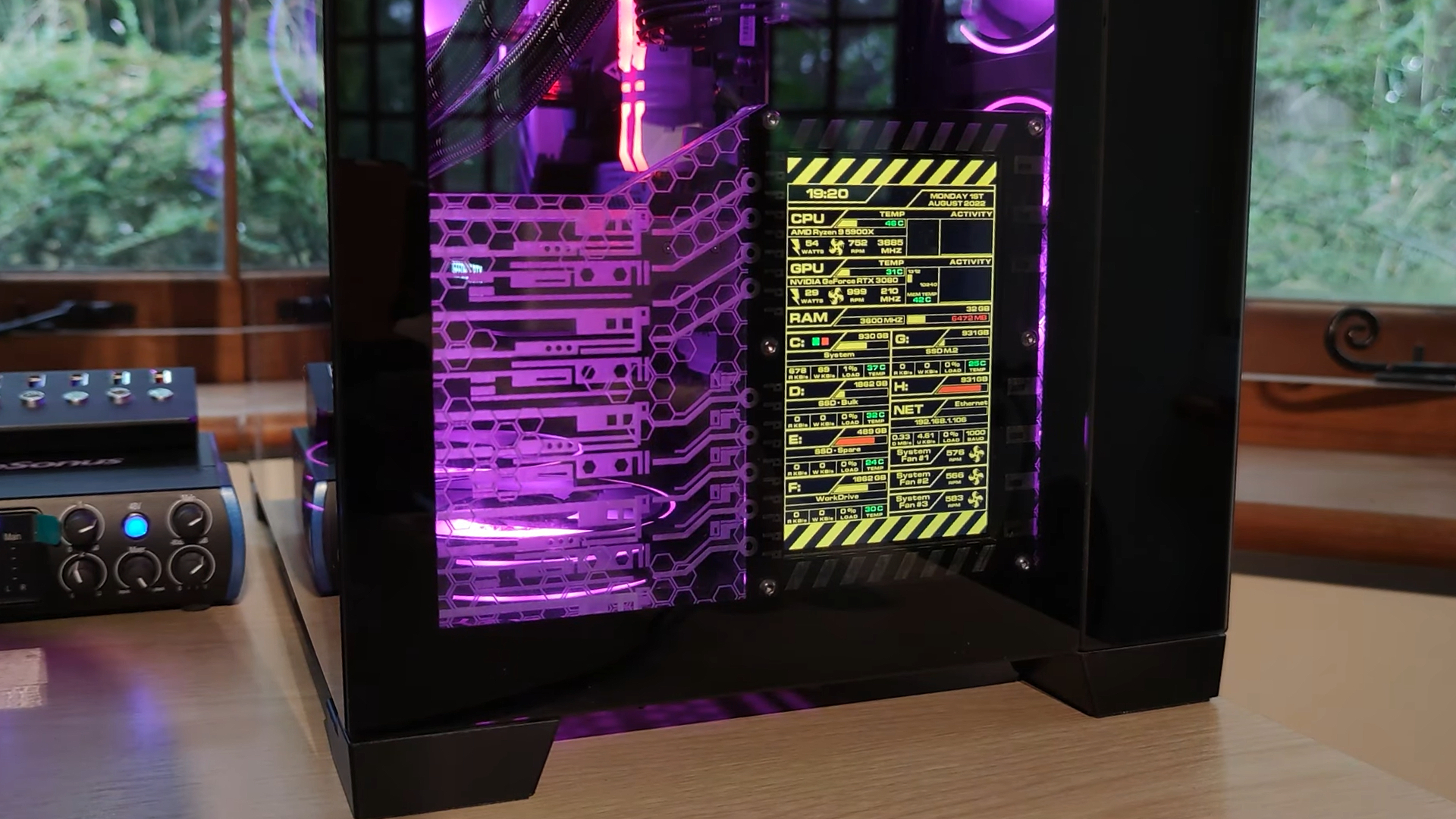 This Nvidia RTX gaming PC with a Star Trek screen is a sci-fi dream