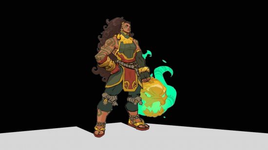 Project L free to play: Illaoi from League of Legends is shown in her Project L form