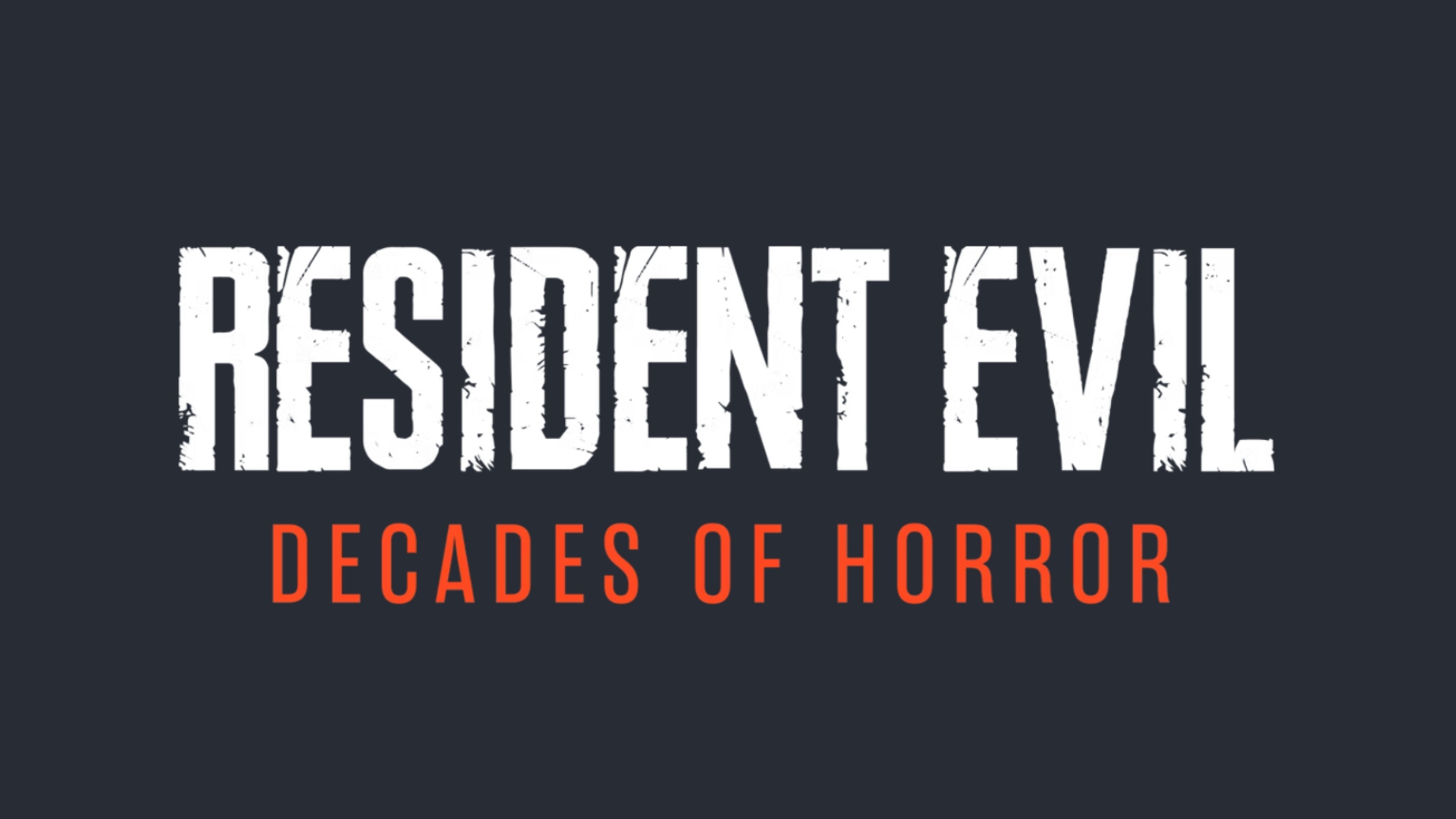 Resident Evil: Decades of Horror Humble Bundle logo.