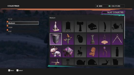 Saints Row collectibles: a list of all of the medium Saints Row collectibles.